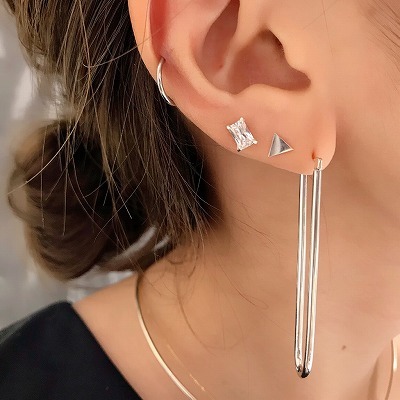 e.m. ジルコニアピアス ジルコニアピアス(LL)（ピアス（片耳用））｜e.m.（イーエム）の