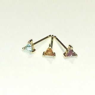 little emblem k18✧ゴールドピアス: e.m. MARUNOUCHI