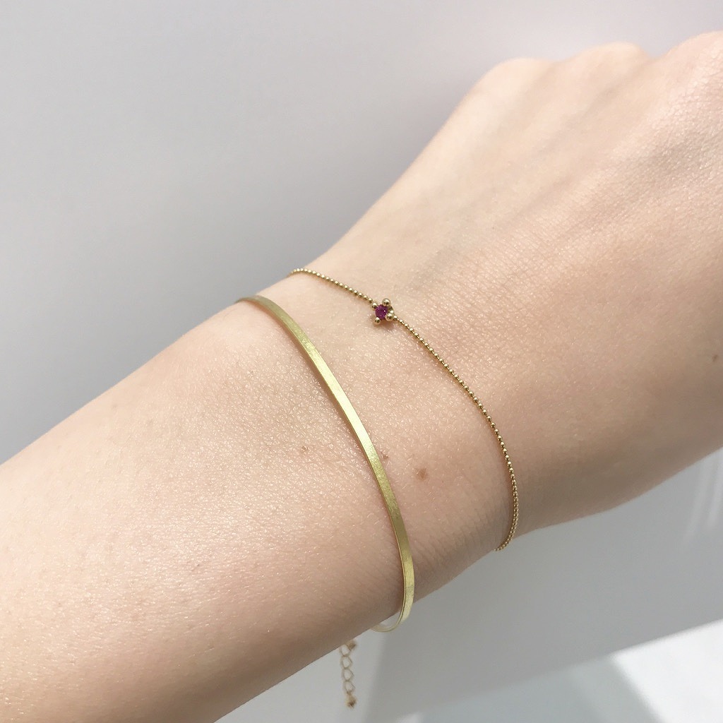 e.m. k18ゴールドブレスレット K18ブレスレット: e.m.PICTURESQUE