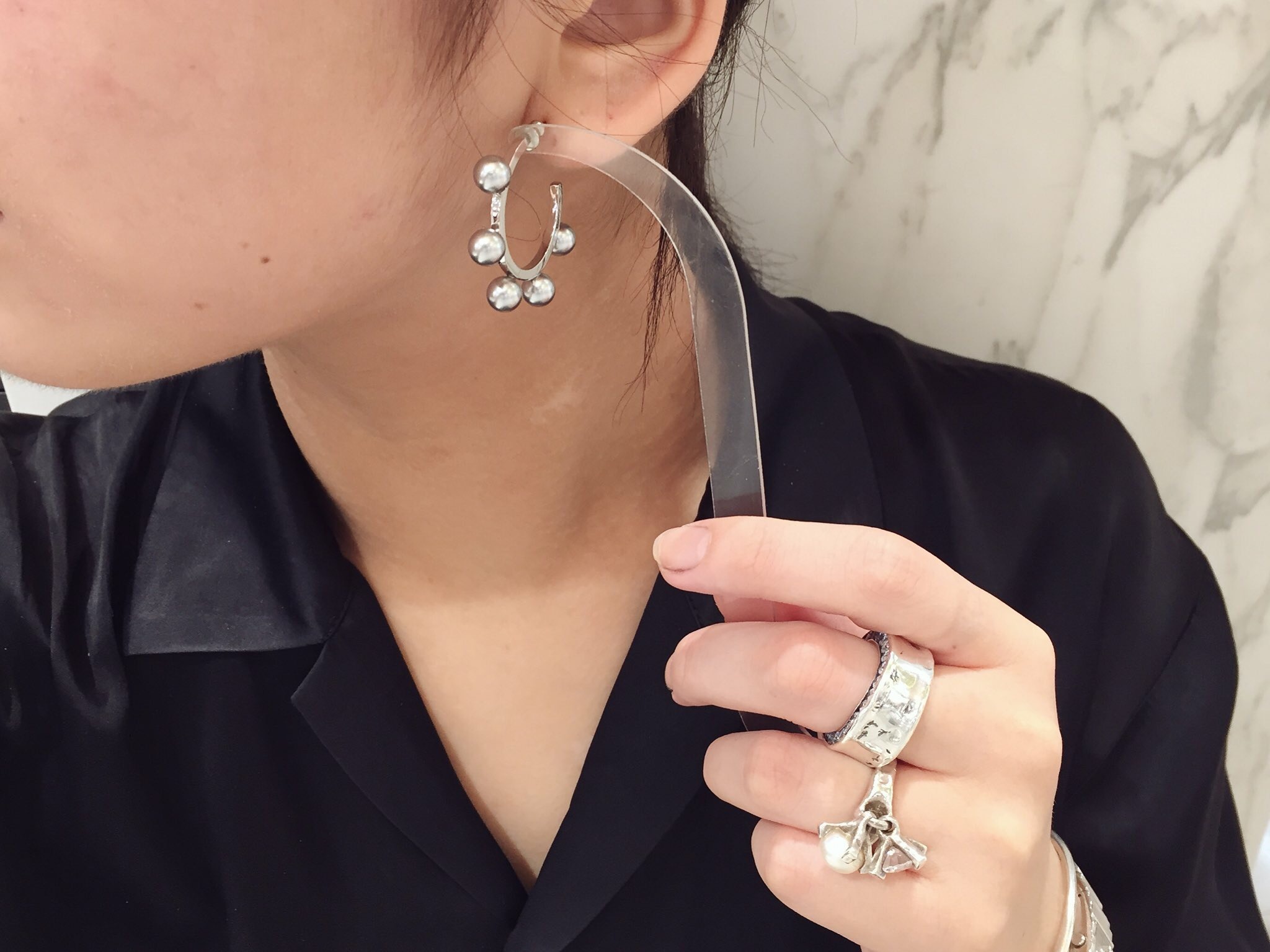 フープピアス: Dress up everyday e.m. SHIBUYA