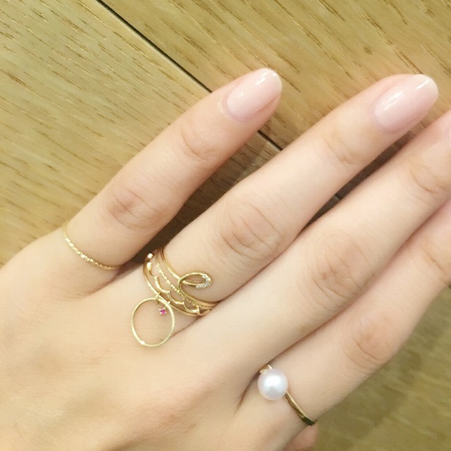 久々入荷の♡little emblem Ring♡: e.m. YOKOHAMA