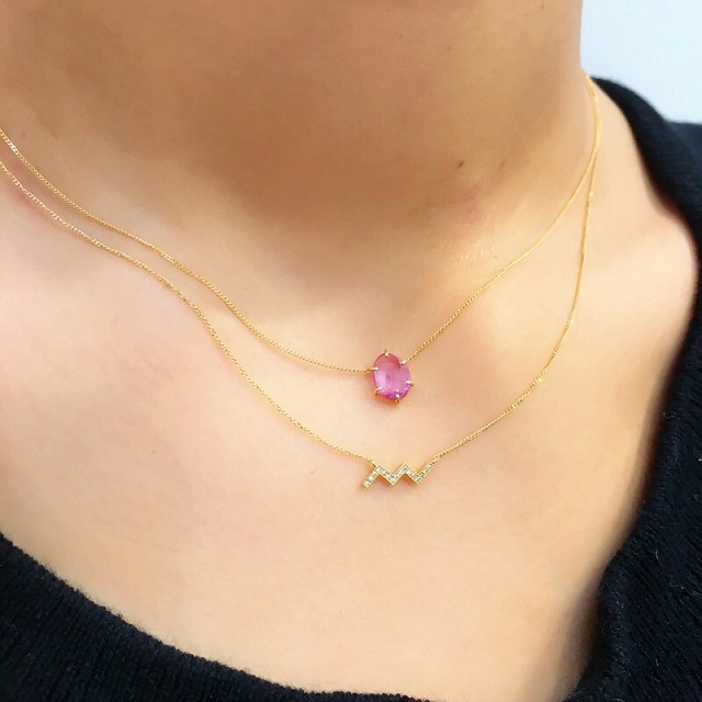 サファイアのネックレス✧: e.m. YOKOHAMA